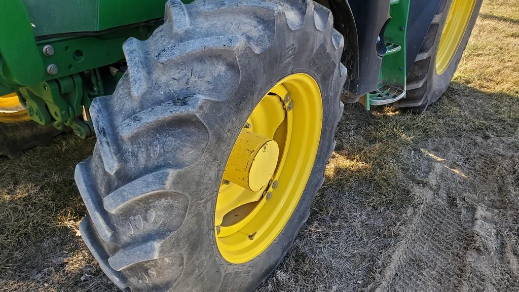 2016 John Deere 6130R Cab Loader Tractor