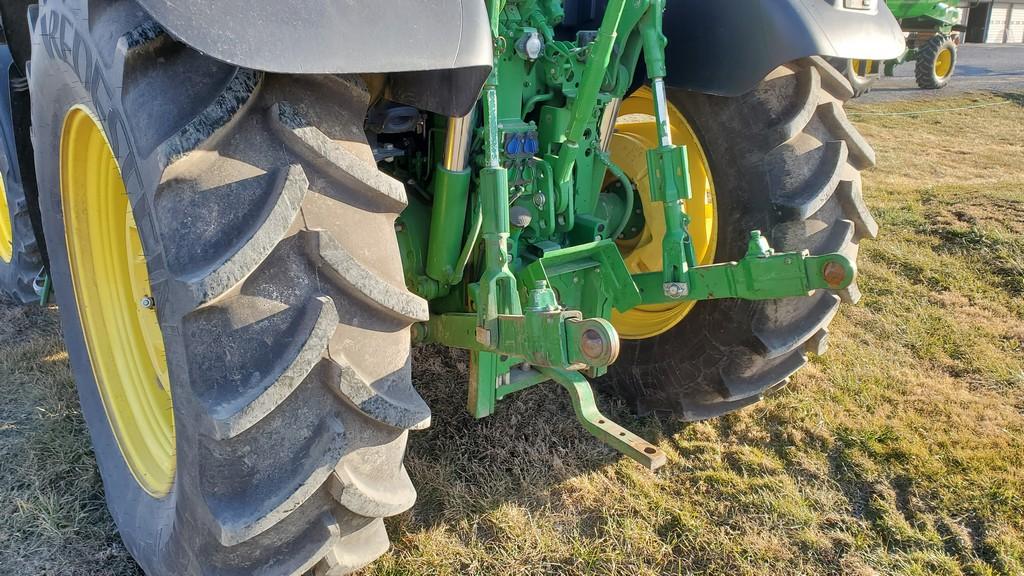 2016 John Deere 6130R Cab Loader Tractor