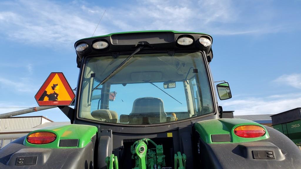 2016 John Deere 6130R Cab Loader Tractor