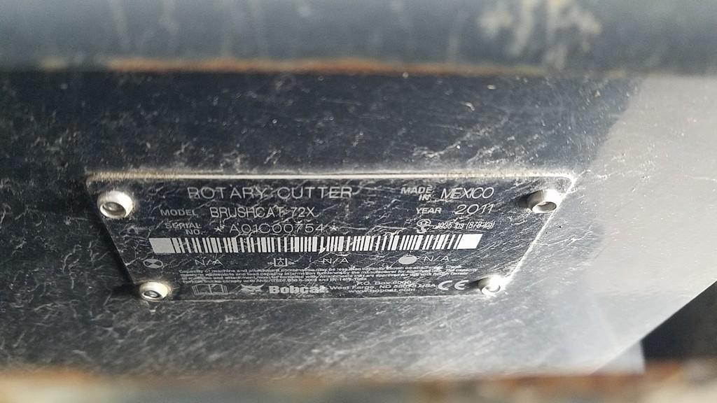 2011 Bobcat Brushcat 72X Rotary Mower