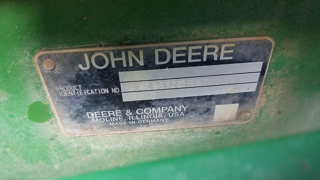 John Deere 6330 Premium Cab Loader Tractor