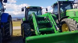 John Deere 6330 Premium Cab Loader Tractor