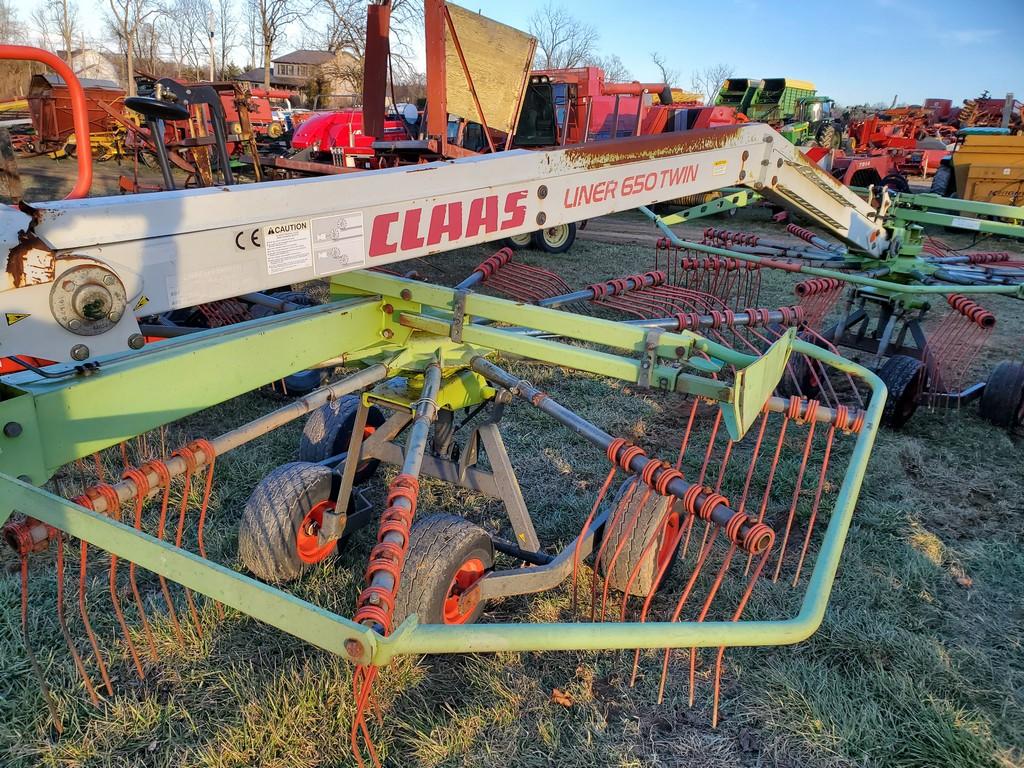 Claas Liner 650 Twin Rake 'Manual in the Office'