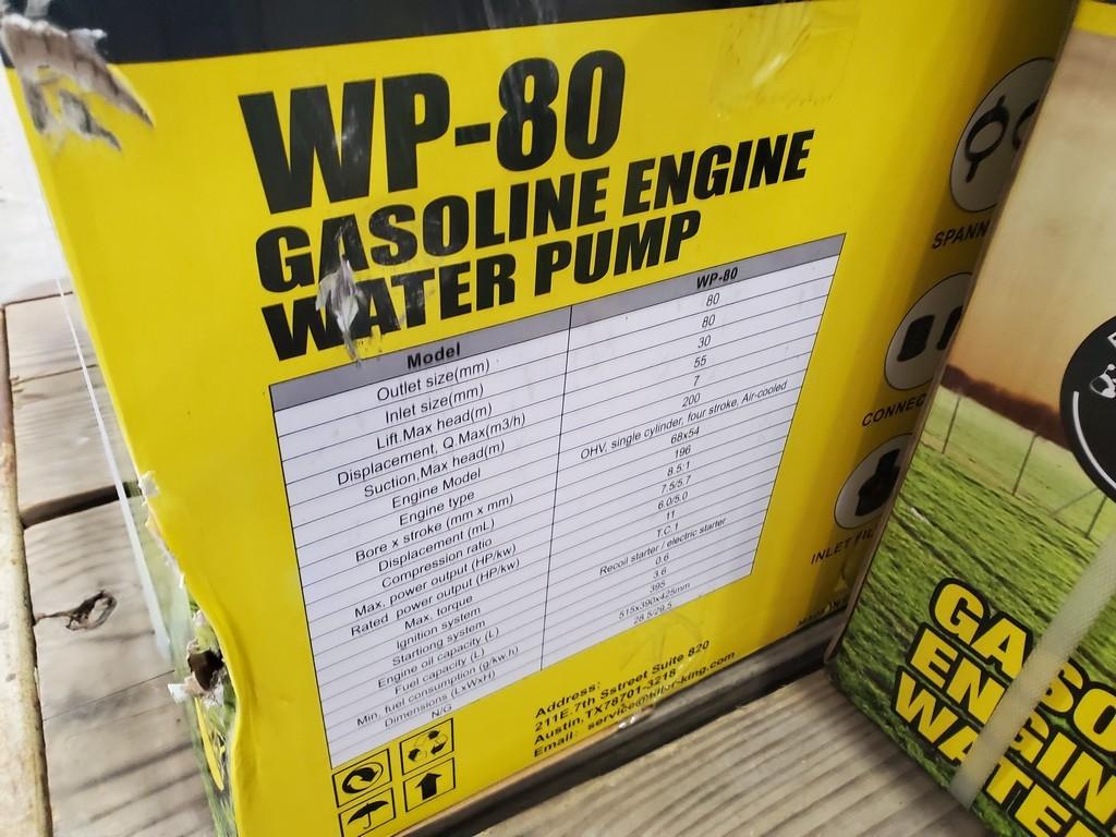 Agrotk WP80 Water Pump 'NEW'