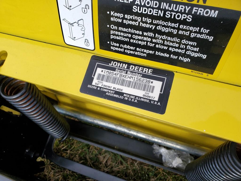 2017 John Deere  Snow Plow