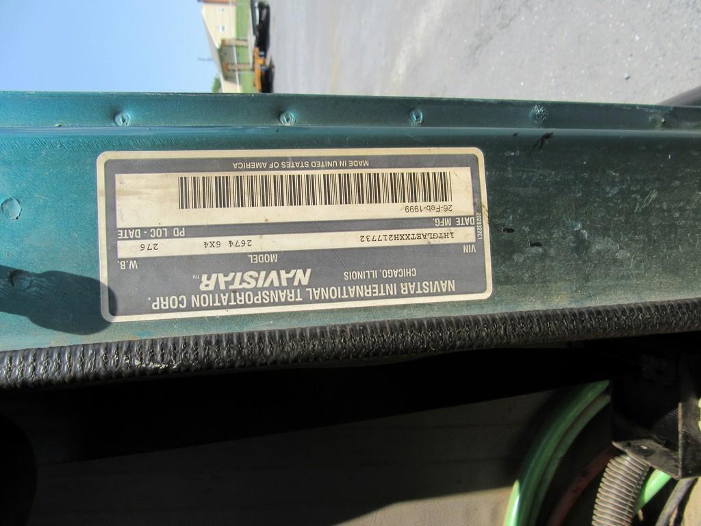1999 International 2674 Triaxle Cab and Chassis