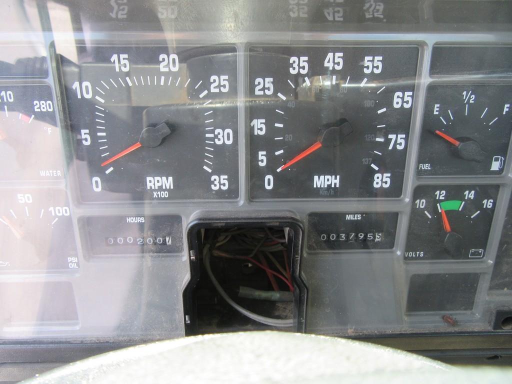1999 International 2674 Triaxle Cab and Chassis