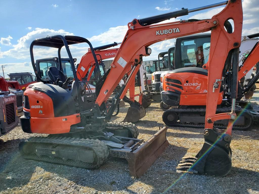 Kubota KX033-4 Mini Excavator 'ELITE'