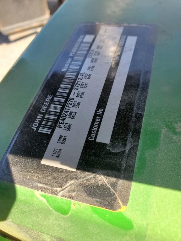 2003 John Deere 4024 Engine