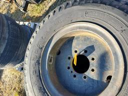 Tires On Wheels