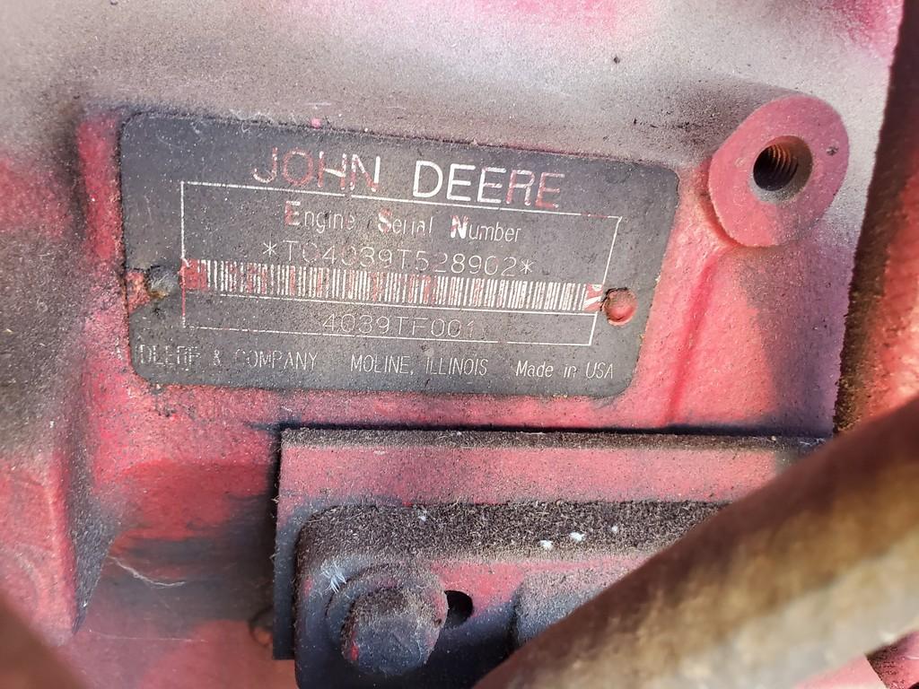 John Deere 4039T Power Unit