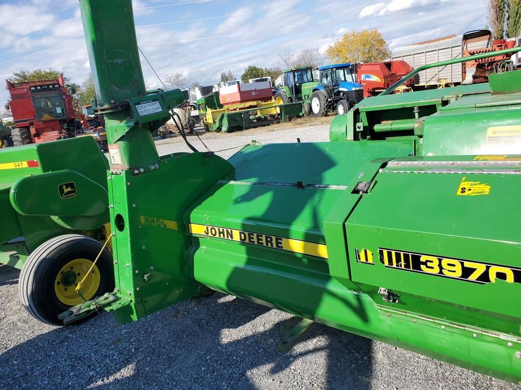 John Deere 3970 Forage Harvester 'Manual & Monitor in the Office'