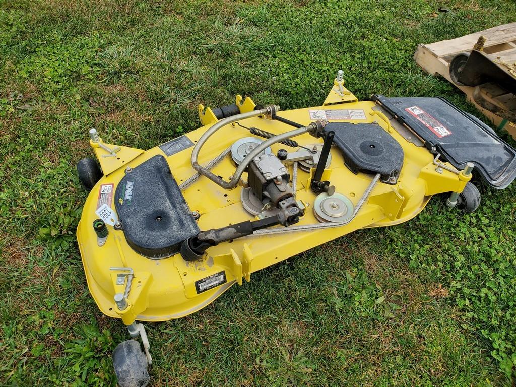 2012 John Deere 48C Mower Deck