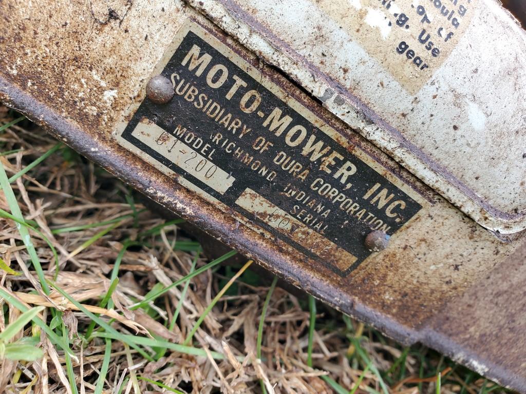 Moto-Mower C1-200 Push Mower