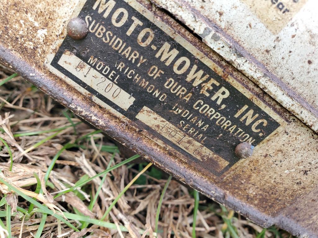 Moto-Mower C1-200 Push Mower