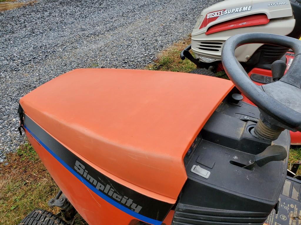 Simplicity Broadmoor Riding Tractor 'AS-IS'