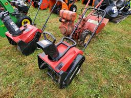 Snapper LE3190E Snow Blower 'RUNS'