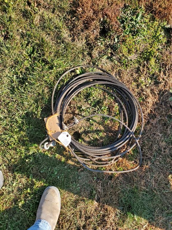 Cable with 2 Hooks