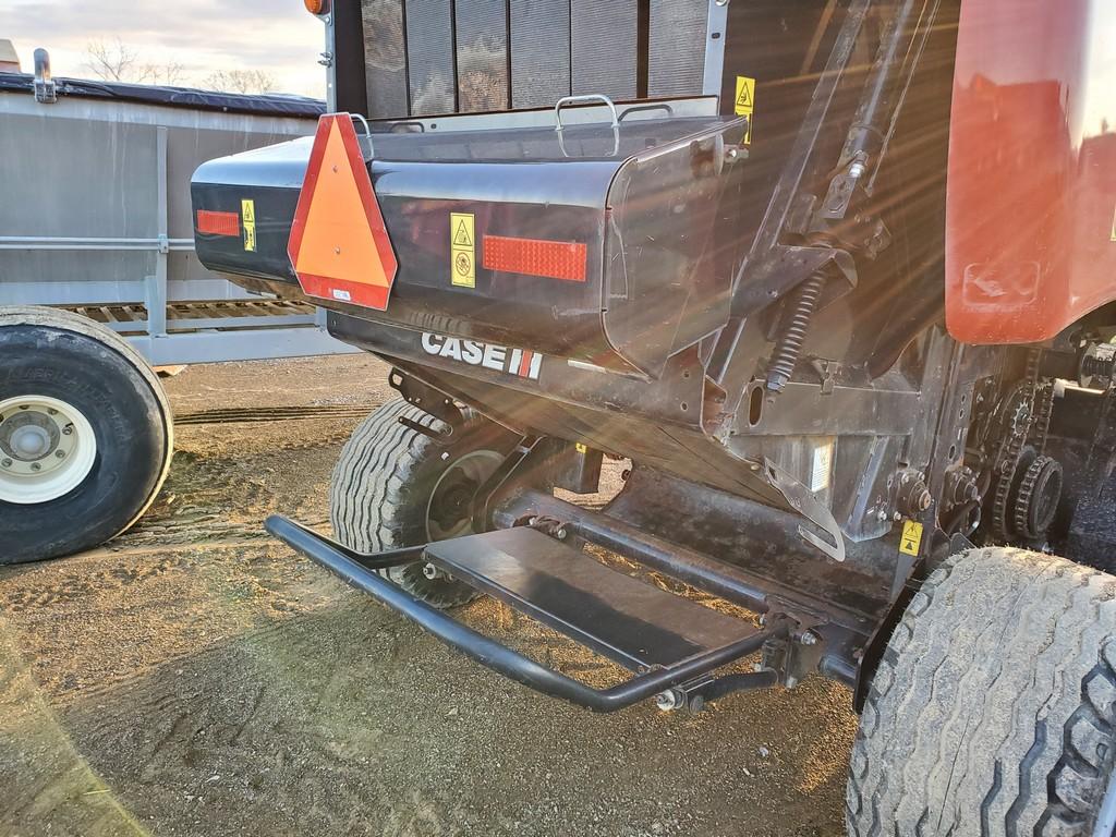 2017 Case IH RB455 Round Baler 'Monitor in the Office'