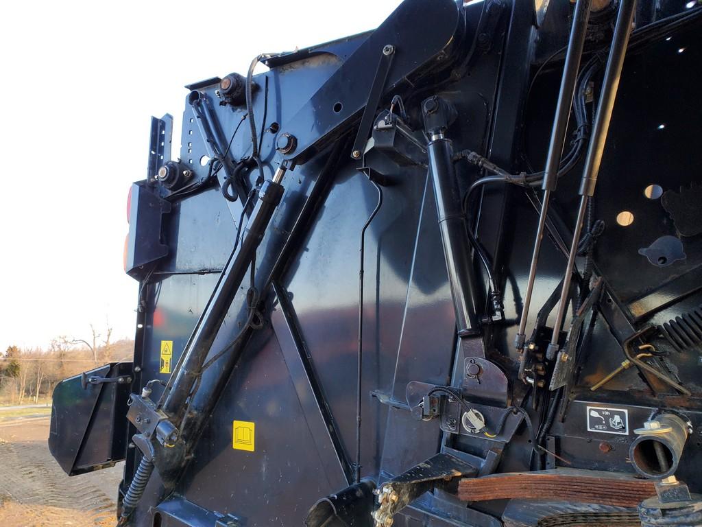 2017 Case IH RB455 Round Baler 'Monitor in the Office'