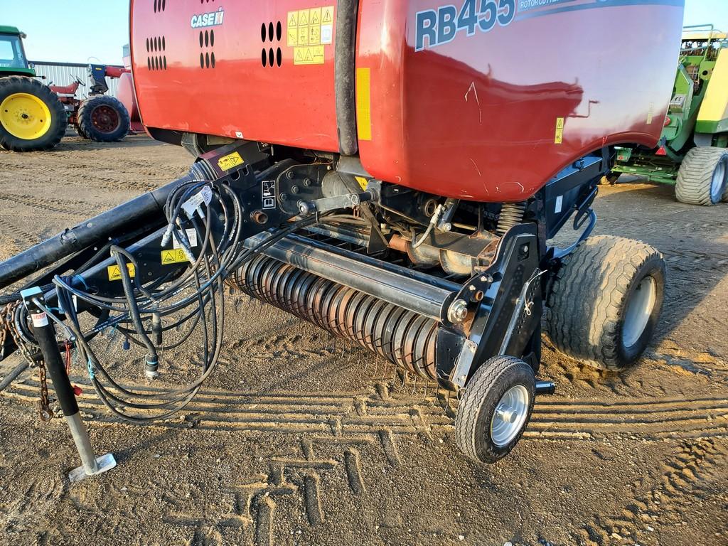 2017 Case IH RB455 Round Baler 'Monitor in the Office'