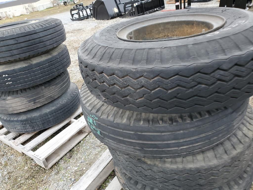 Tires On Wheels
