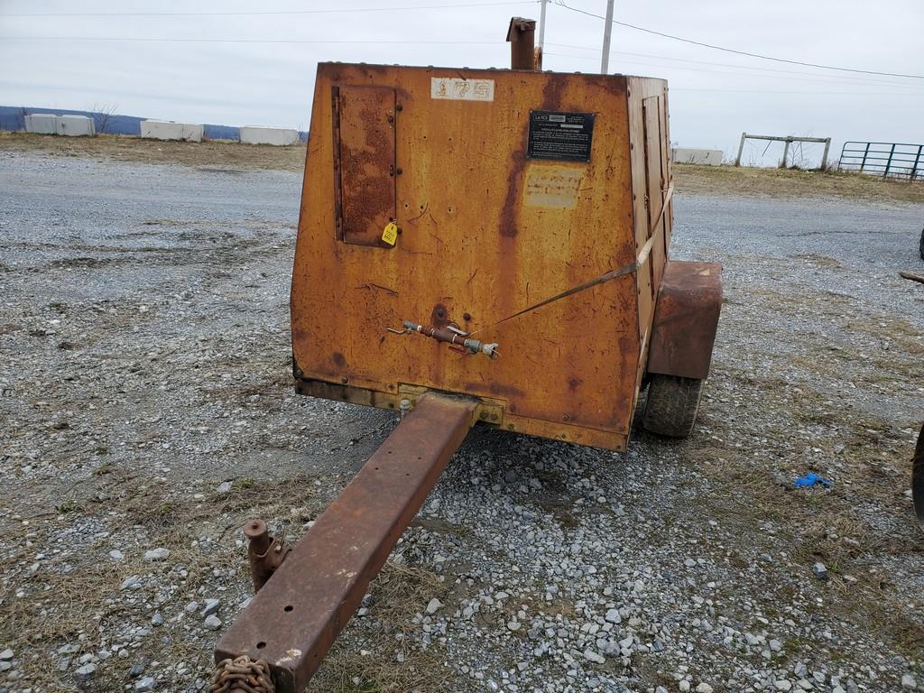 LeRoi 175 Towable Air Compressor 'NO TITLE - AS-IS'