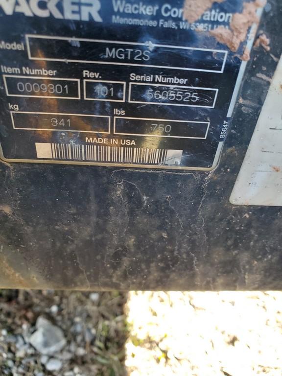 Wacker G70 Generator 'AS-IS'