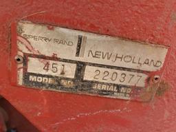 New Holland 451 Sickle Bar Mower