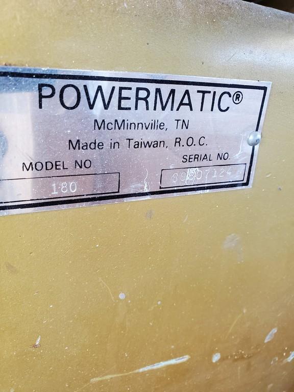 Powermatic 180 Planer