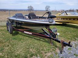 Boat with Trailer   'NO Title, AS-IS'
