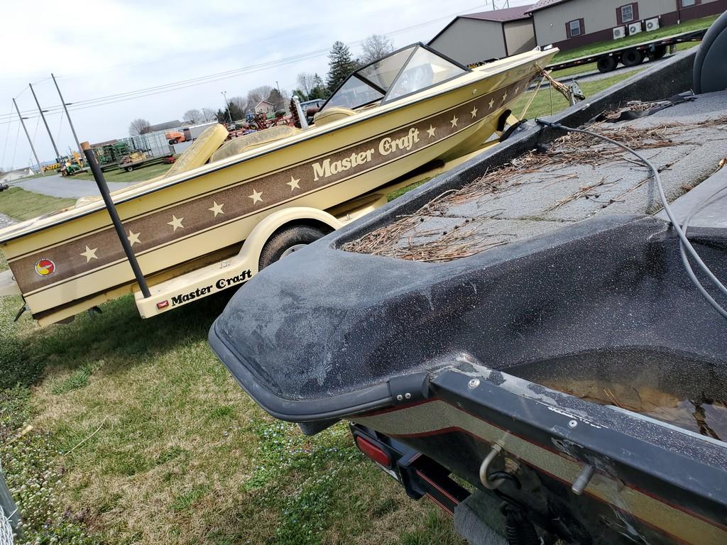 Boat with Trailer   'NO Title, AS-IS'