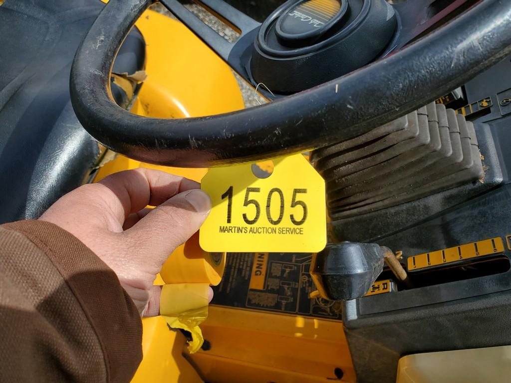 Cub Cadet 1864 Riding Tractor 'Runs & Operates'