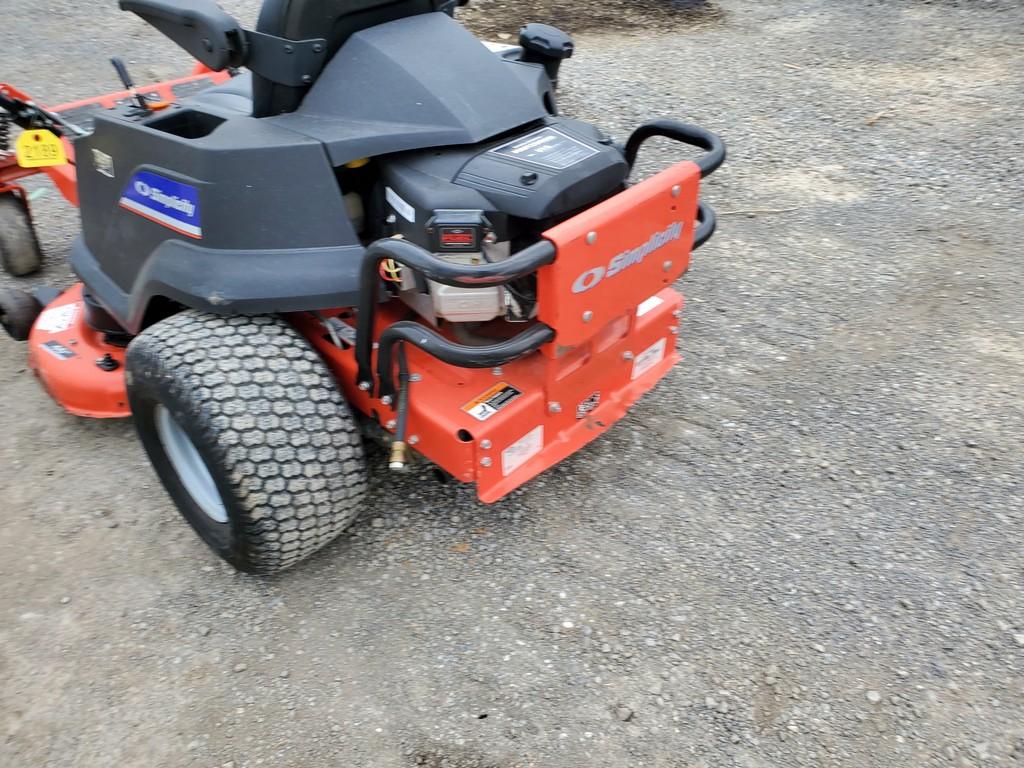 Simplicity ZT2000 Zero Turn 'Ride & Drive'