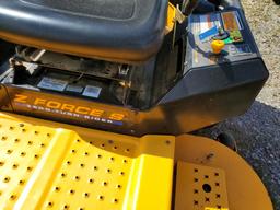 2013 Cub Cadet Z-Force S 60 Zero Turn 'AS-IS'