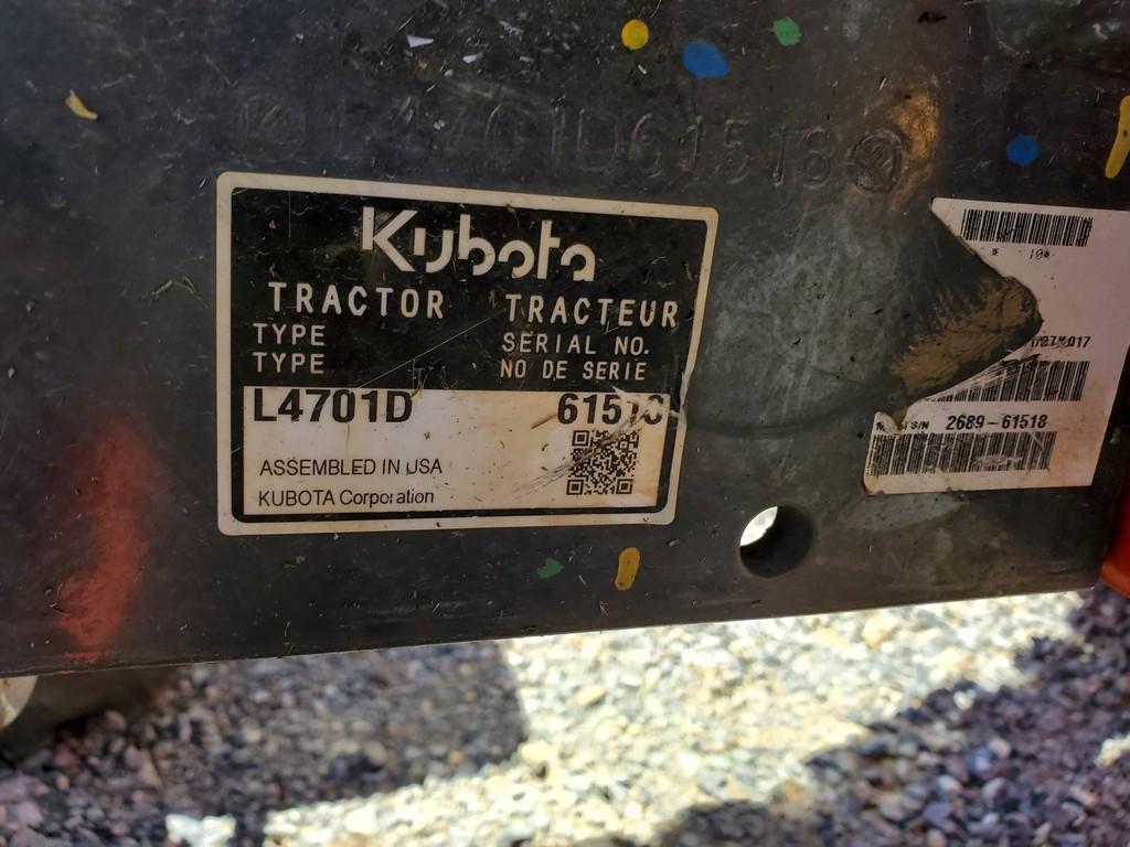 Kubota L4701 Compact Loader Tractor 'Ride & Drive'