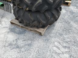 Tires on Wheels   'Set of 4'