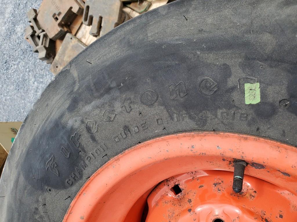 Tires on Wheels   'Set of 4'