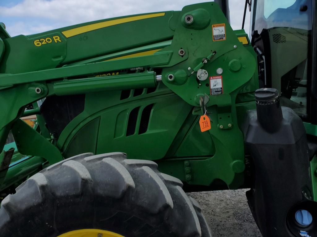 2016 John Deere 6130M Cab Loader Tractor 'Ride & Drive'