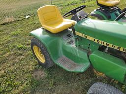 John Deere 110 Riding Tractor 'AS-IS'