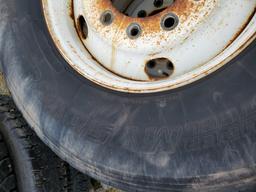 Tires On Wheels   'By the Piece x 2'