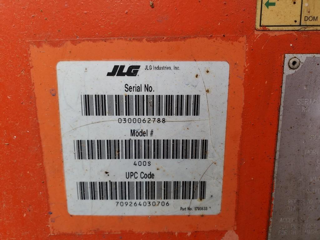 2001 JLG 400S Manlift 'Runs & Operates'