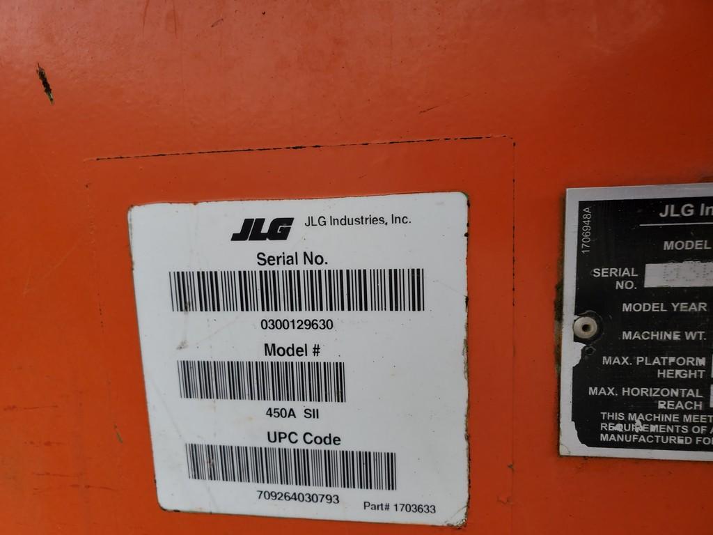 2008 JLG 450A Manlift 'AS-IS'