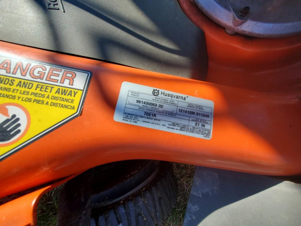 Husqvarna 7021R Self Propelled Mower