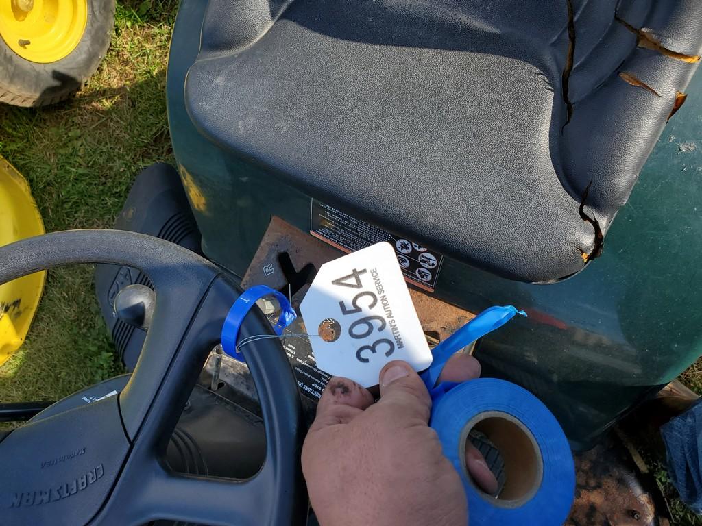 Craftsman  Riding Tractor 'AS-IS'