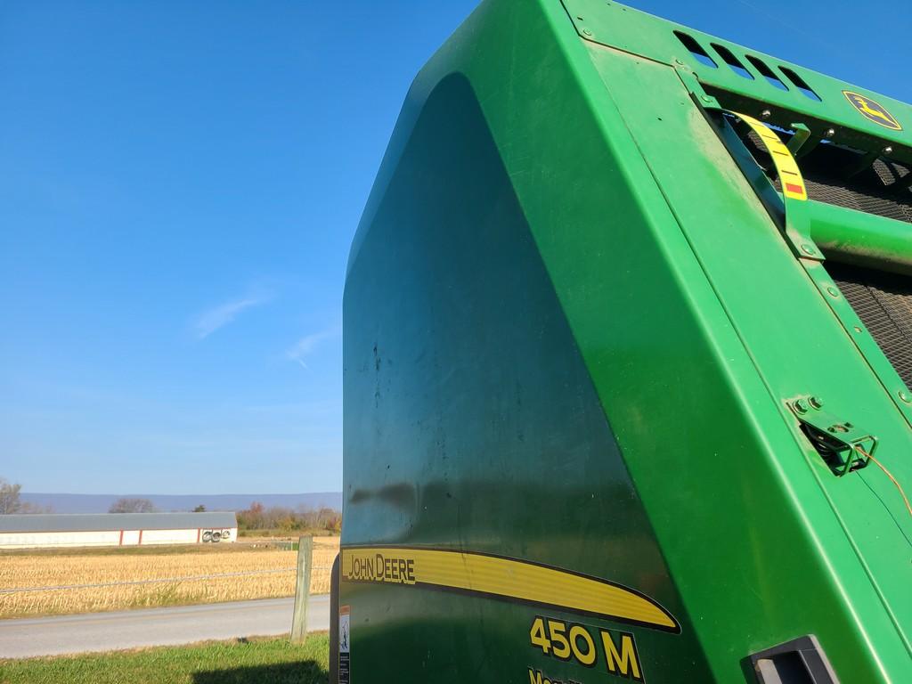 John Deere 450M Round Baler 'Monitor in Office'