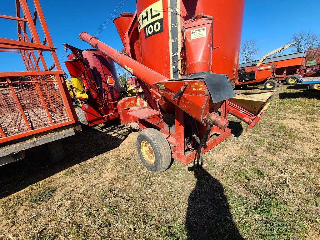 Gehl 100 Grinder Mixer 'Scales In the Office'