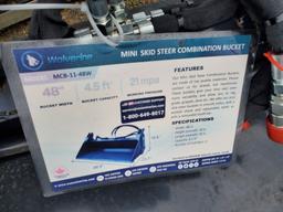 Wolverine MCB-11-48W 4in1 Bucket 'NEW'