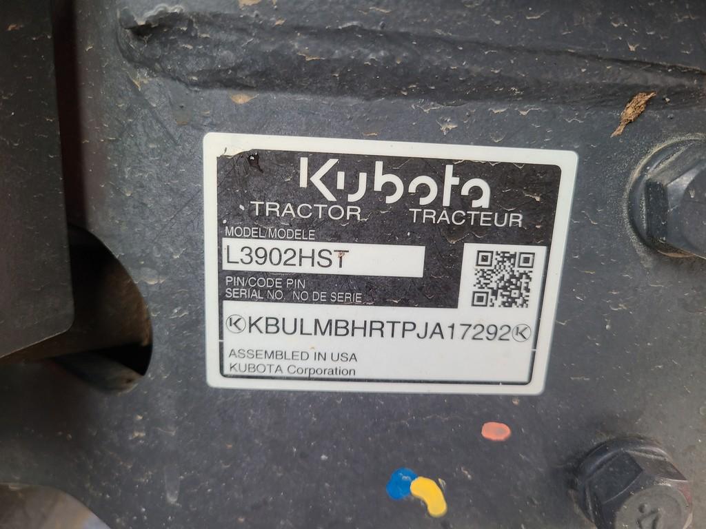 2023 Kubota L3902 Compact Tractor Loader Backhoe 'Elite Ride & Drive'