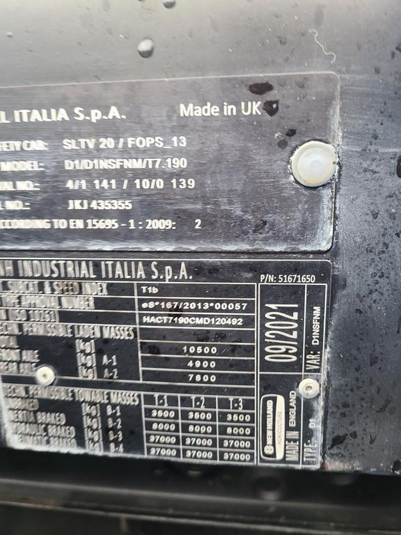 2021 New Holland T7.190 Cab Loader Tractor 'Elite Ride & Drive'